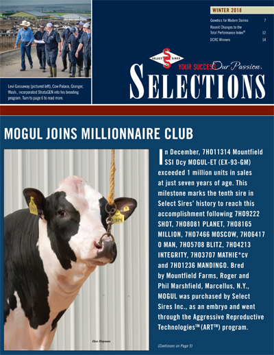 Winter 2018 Selections - Select Sires