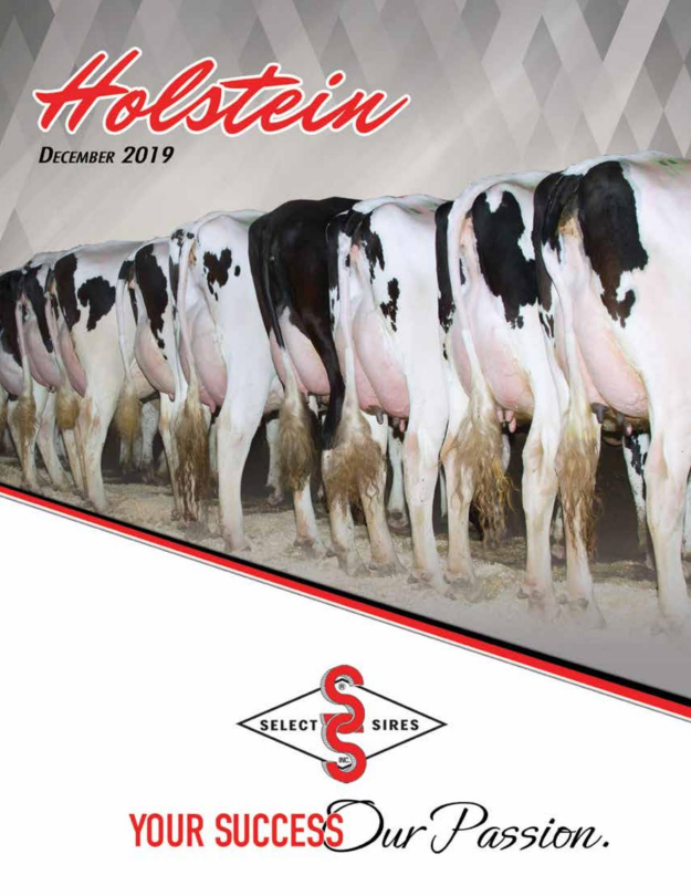 Select Sires Holstein Dec. 2019